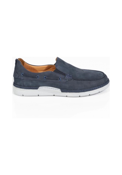 Dgn 24117 Erkek Comfort Ayakkabi Lacivert Nubuk