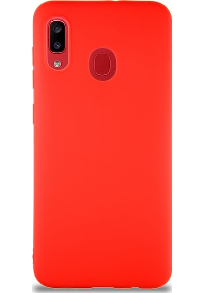Samsung Galaxy A30 Kilif Soft Premier Renkli Silikon Kapak 496038998