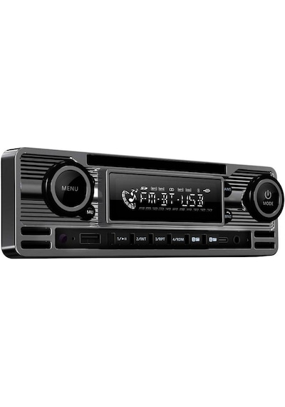 Soundmax Sx-mx65cl Retro Stil Teyp Bluetooth/usb/aux/fm/4 50w/mp3