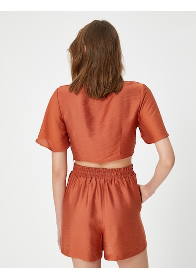 Koton Şahika Ercümen X Koton - Pencere Detaylı Modal Crop Bluz Kahverengi 3sak60227ew 3SAK60227EW517 Kahve Koton Şahika Ercümen X Koton - Pencere Detaylı Modal Crop Bluz Kahverengi 3sak60227ew 3SAK60227EW517 Kahve