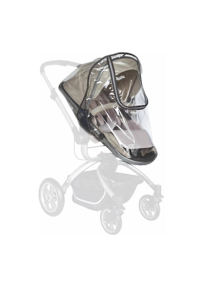Tommy Baby Lüx Travel Sistem Bebek Arabası Yağmurluğu Şeffaf