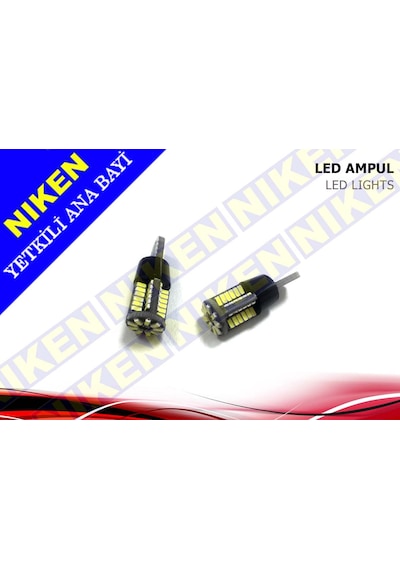 T10 Led-Park Ampul Ledi-Plaka Ampul Ledi Canbus Beyaz
