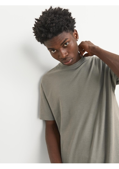 Jack & Jones Erkek Loose Fit Kisa Kollu Tisört - Urban - 12254412 Bungee Cord Çok Renkli