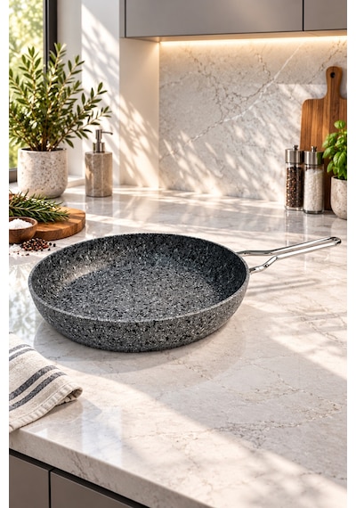 Zest Peakstone Tava 32 Cm Gri