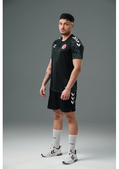 Hummel Milli Takım Line Kamp Tişört Siyah
