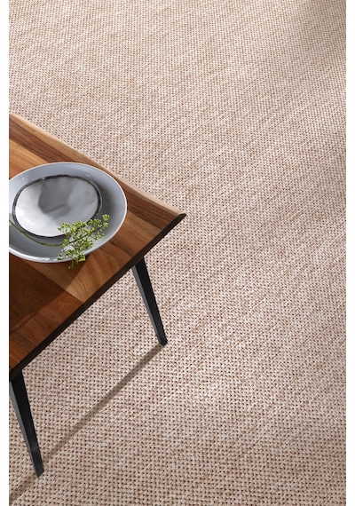 Elit Premium Sisal Jut Halı 1016 - Antrasit Hasır Dokuma Bej-krem Bej - Krem