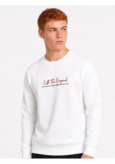 Loft Regular Fit Erkek Sweatshirt Lf2044440 Q1.v1 Beyaz
