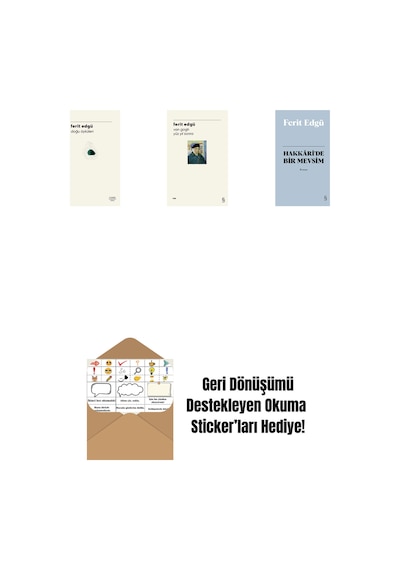 Doğu Öyküleri + Van Gogh - Yüz Yıl Sonra + Hakkâri'de Bir Mevsim Bez Ciltli + Okuma Sticker'ları