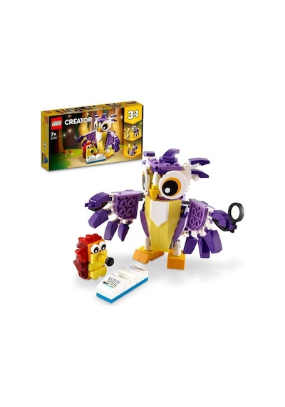 LEGO® Creator 3’ü 1 arada Fantastik Orman Yaratıkları 31125 7+ Yaratıcı Oyuncak Yapım Seti - 175 Parça