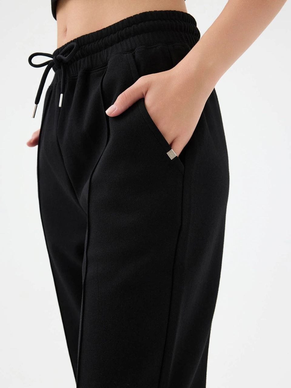 Loft Jogger Fit Siyah Kadın Eşofman Altı Lf2038218 Siyah