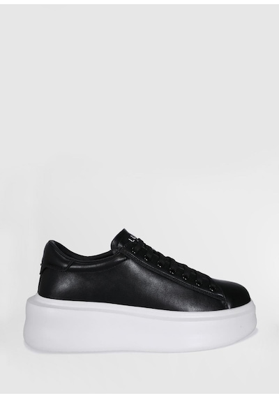 Lufian Gage Casual Beyaz Erkek Sneaker Ayakkabı 111230234-siyah Siyah