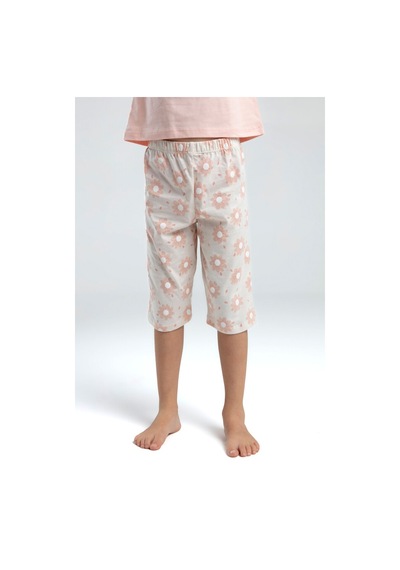 Xo Kids Kız Çocuk Pijama Takım 2-7 Yaş 3608-2 Somon