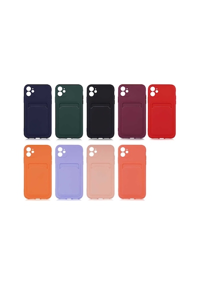 Apple Uyumlu iPhone 11 Uyumlu Ofix Kılıf-pembe Pembe -