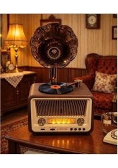 Everton Rt-608 Bluetooth Fm-usb-tf-aux Şarjlı Nostaljik Radyo Kdo