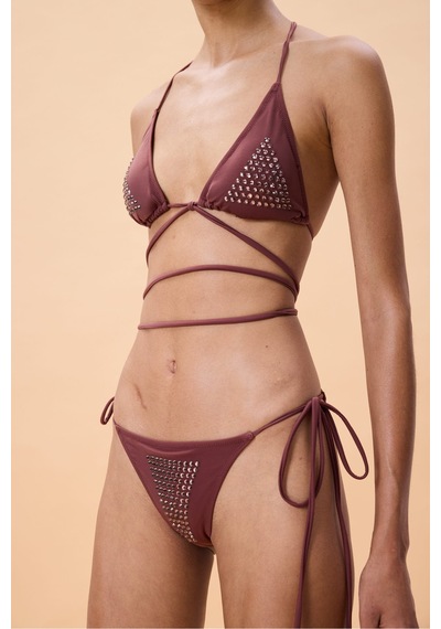 Sagaza Marsha Bikini Takım Kahverengi