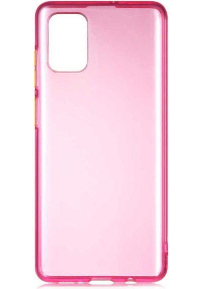 Samsung Uyumlu Galaxy A71 Kılıf Zore Bistro Kapak Pembe