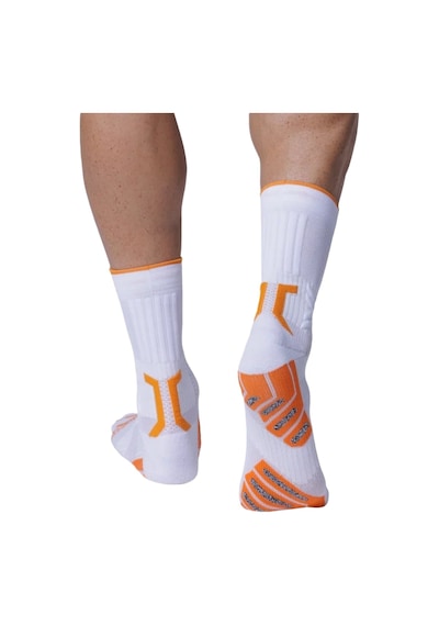 X-bıonıc X-bionic X-socks Trailrun Terraskin Expert Crew Unisex Beyaz Koşu Çorabı Xwbo