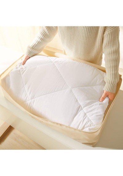 Ocean Home Textile Mega Boy Bej Balıksırtı Baza Altı Hurç 74 X 46 X 22 Cm Çok Renkli