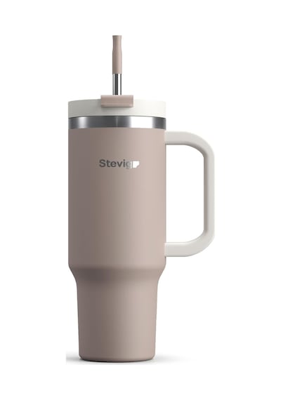 2 Moods Tuck-in Tumbler Sızdırmaz Çelik Termos 900 Ml Pure Cashmere St-243 Çok Renkli