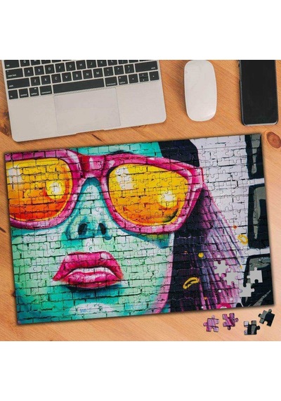 Duvar Sanatı-graffiiti 240 Parça Puzzle Yapboz-373730