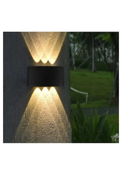 Ct-8011 Haiti 10w Led Duvar Aplik 3200k Günışığı Siyah