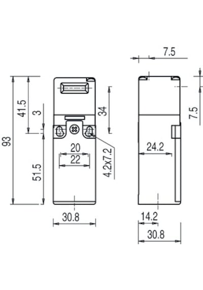 Leuze S20-p3c1-m20-fh Emniyet Anahtarı