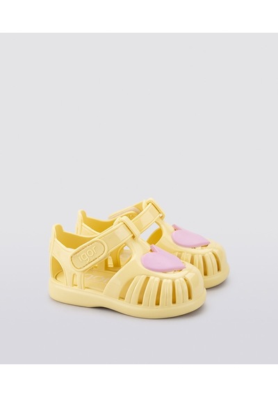 İgor Igor S10310-228 Tobby Gloss Love Unisex Çocuk Sandalet Sarı