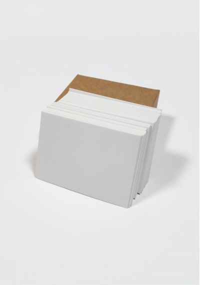 Beyaz Kartvizit Boş 5,5 X 7,5 Cm 200 Adet Kutulu 0,24 Kg