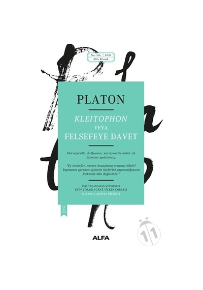 Kleitophon Veya Felsefeye Davet/Platon (Eflatun)