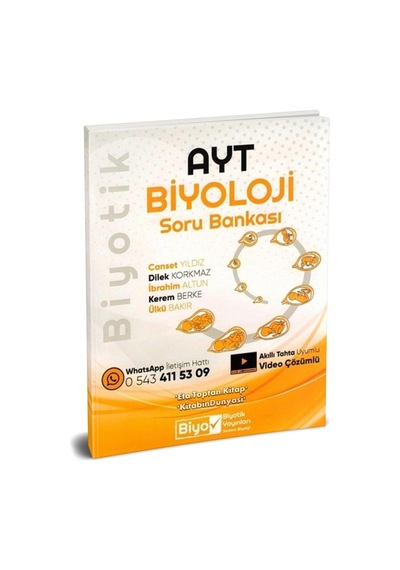 Ayt Biyoloji Biyotik Soru Bankası 2026