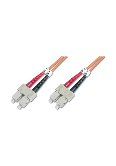 Digitus Sc-sc Fiber Optik Patch Kablo, 5 Metre, Multimode, Duplex, 62.5/125 -18280
