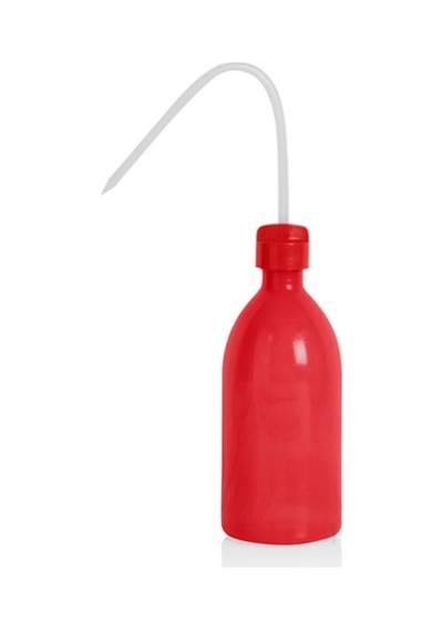 Isolab Piset - P.e - Dar Boyun - 500 Ml - Kırmızı Laboratuvar Mal