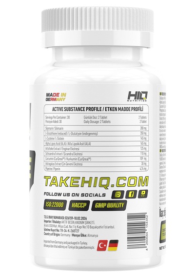Hıq Cycle Pak 60 Tablet