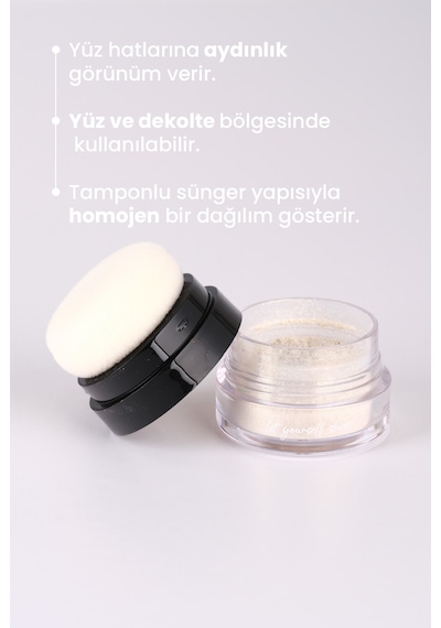 Sparkle Powder White Pearl Toz Işıltılı Aydınlatıcı