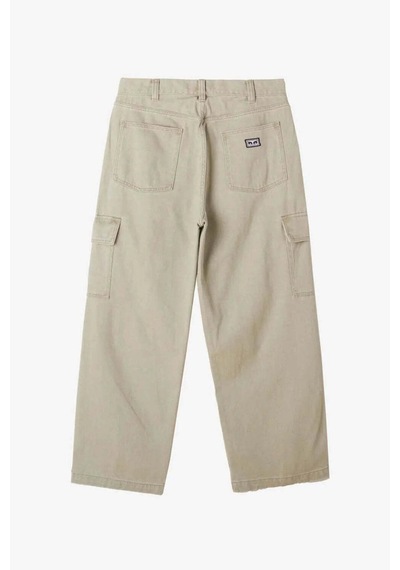 Obey Bigwig Twill Cargo Pant - Şık Ve Fonksiyonel Yaklaşım 100% Pamuk Bej