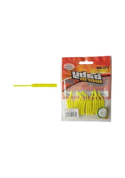 Silikon Yumuşak Yapılı Lrf, 5.2 Cm Fluo Green Glow Seti