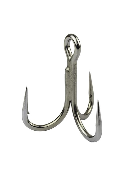 Mustad Jaw Lok 4x Strong Üçlü Olta İğnesi Jl74np No:4 - 6lı