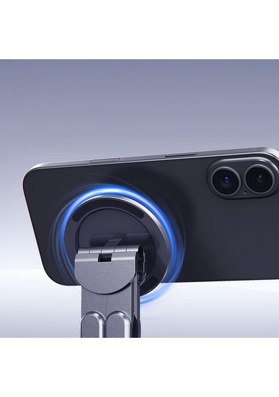 Lenyes Cr206 Çok Fonksiyonlu 8 Kademeli Ayarlanabilir Magnetik Laptop&tablet&telefon Standı Siyah