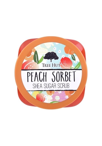 Treehut Tree Hut Peach Sorbet Shea Sugar Scrub Vücut Peelingi 510gr
