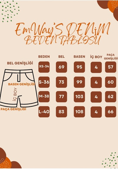 Viking'S Line Emway's Denim Kadın Açık Mavi Kot Şort