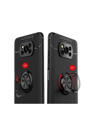Microcase Xiaomi Poco X3 Nfc Focus Seri Yüzük Stand Silikon Kilif 488949480