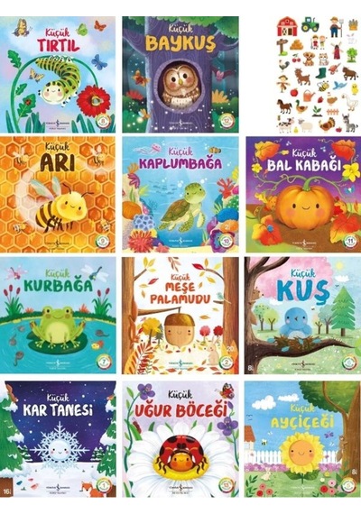 Yeni Doğanın Eşsiz Hikayeleri 11 Kitap Dev Set İş Kültür - A4 Sticker Hediyeli
