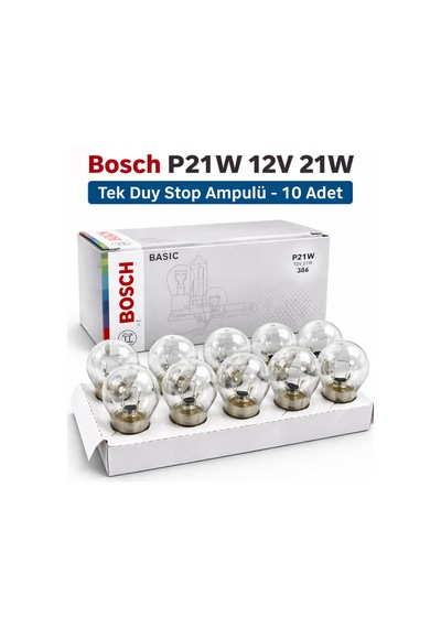 P21w 12v - Tek Duy Araç Stop Ampulü 10 Adet