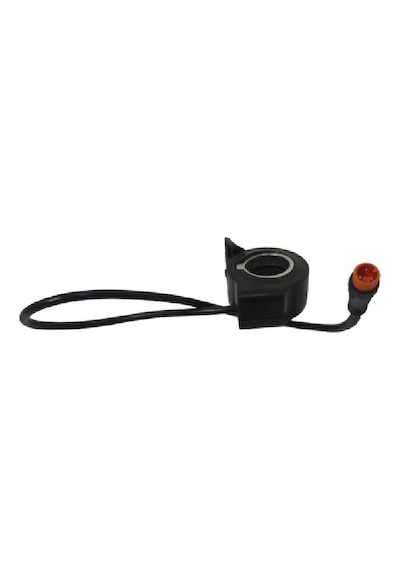 Kuba Speedlight Elektrikli Bisiklet Gaz Kolu İtmeli Su Geçirmez 3 Pinli Erkek Giriş Siyah