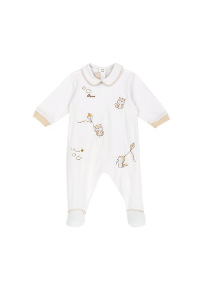 Chicco Bebek Arkadan Açılan Tulum 09101595000000 000033 Beyaz