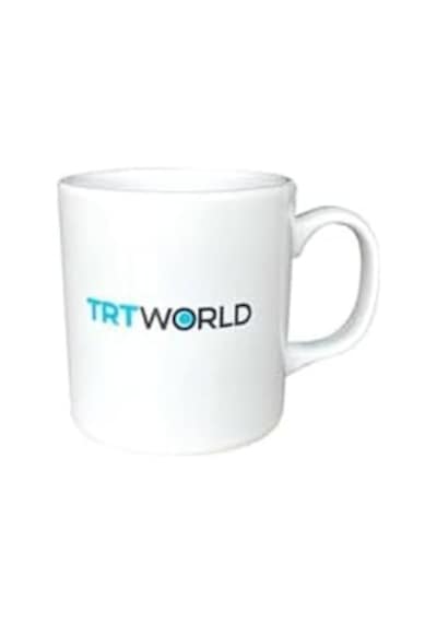 World Logolu Beyaz Kupa 6998