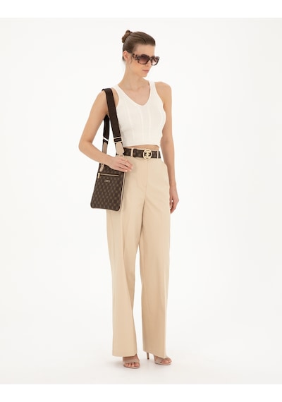 Pierre Cardin Kadın Bej Pantolon Kanvas-chino 50289786-vr011 Bej