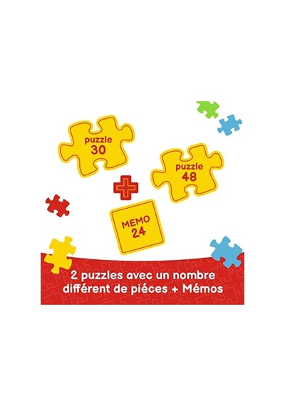 Frozen 2, A Land 2 In 1 Puzzle 30+48 Parça