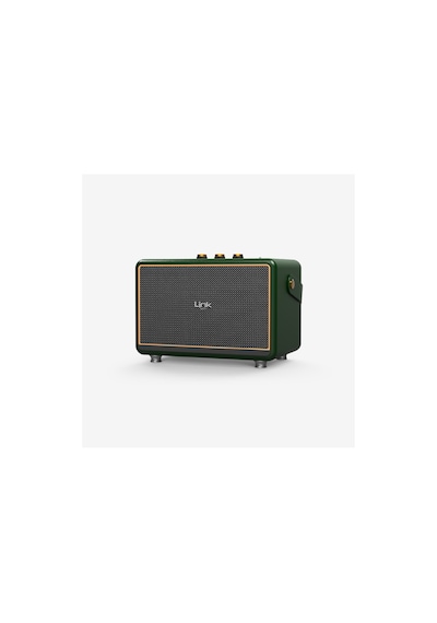 Linktech M407 Çift Mikrofonlu 50w Retro Bluetooth Radyo Hoparlör