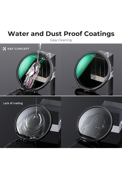 K&f Concept ND3-1000 77 MM Varibale Nano-D ND Ultra Filtre